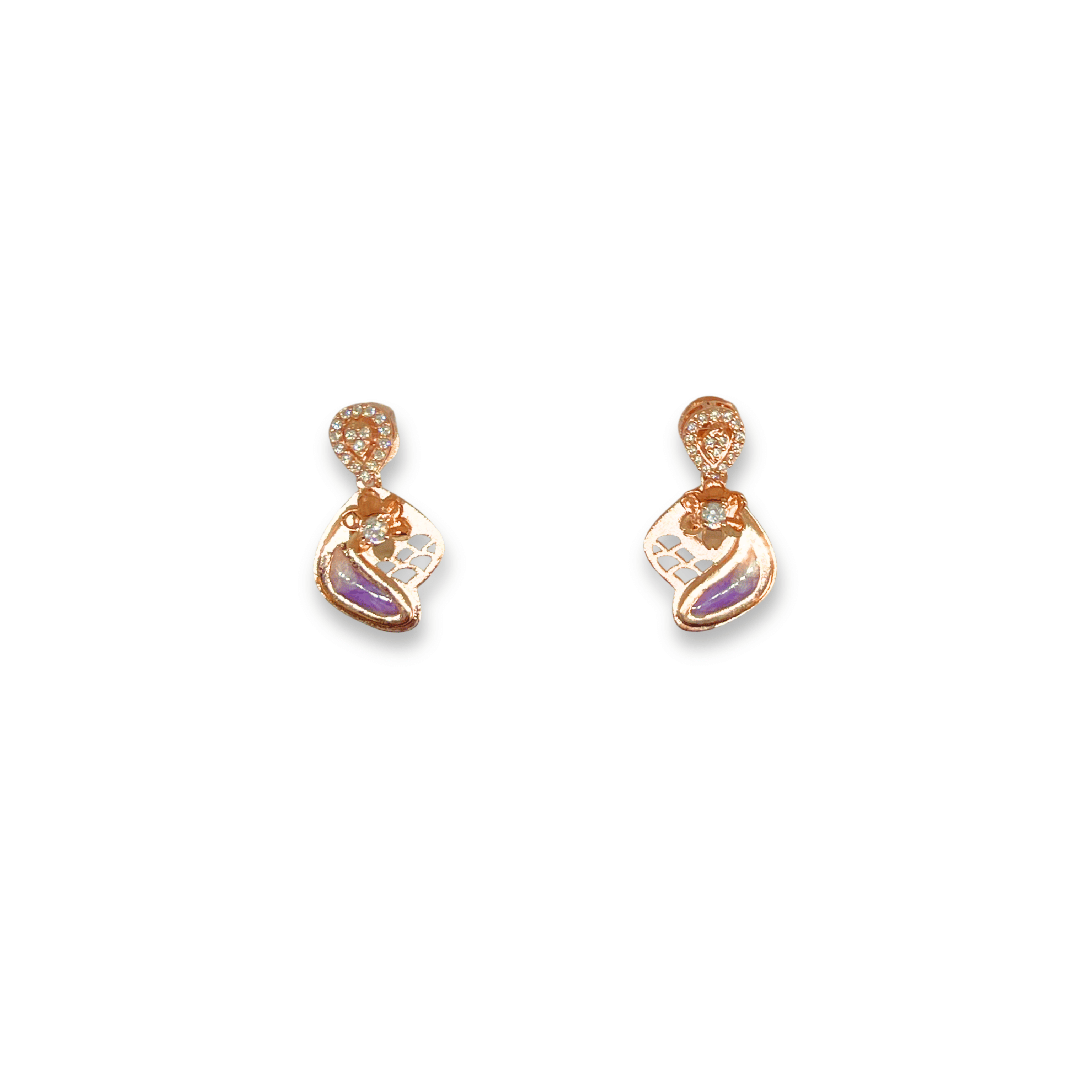 Swan Meenakari Designer Necklace Set