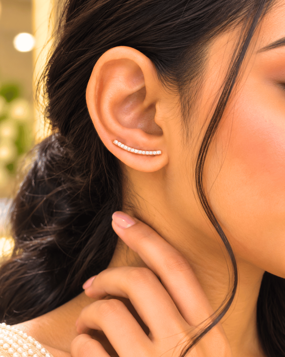 Majestia Climber Earrings