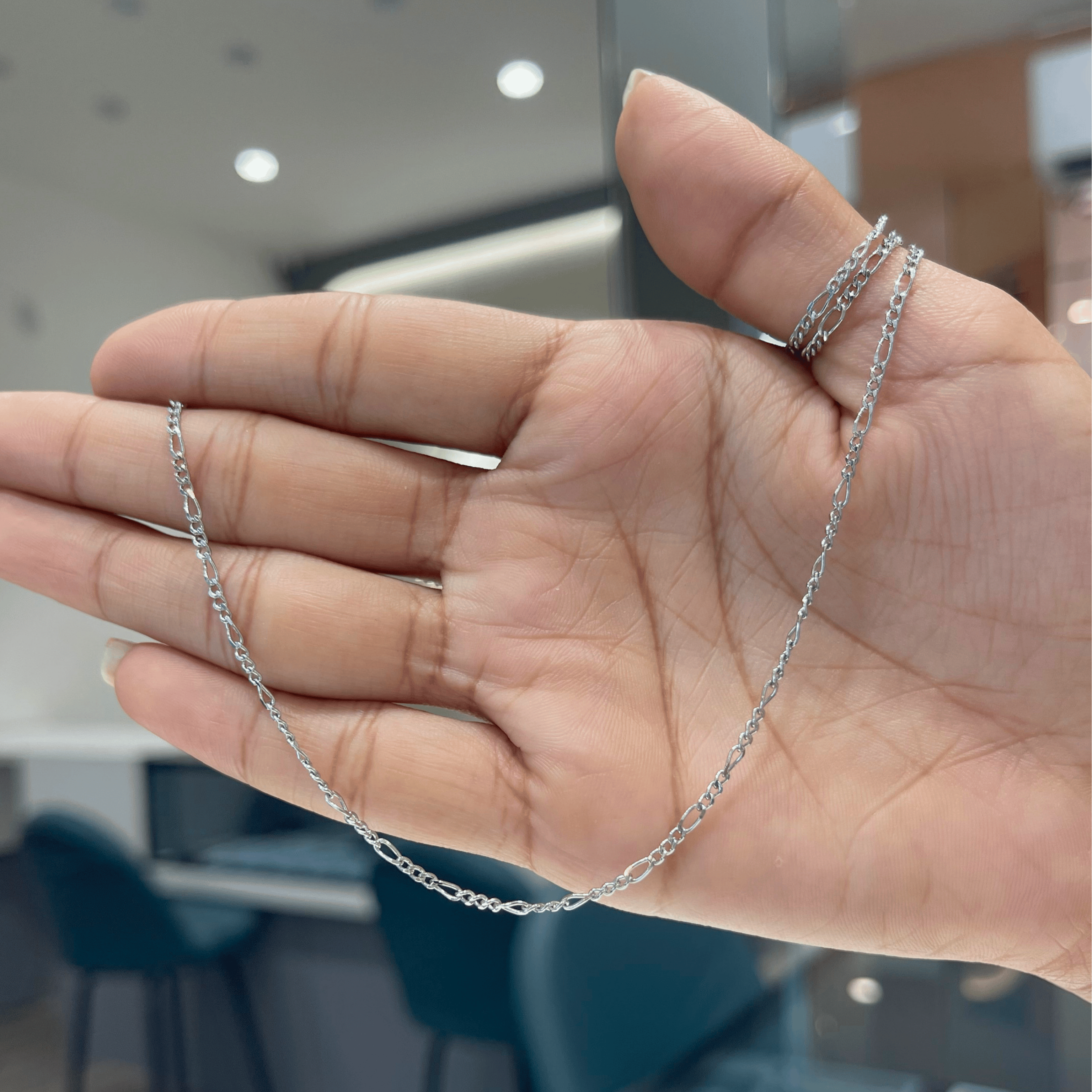 925 Silver Minimal Pendant Chain