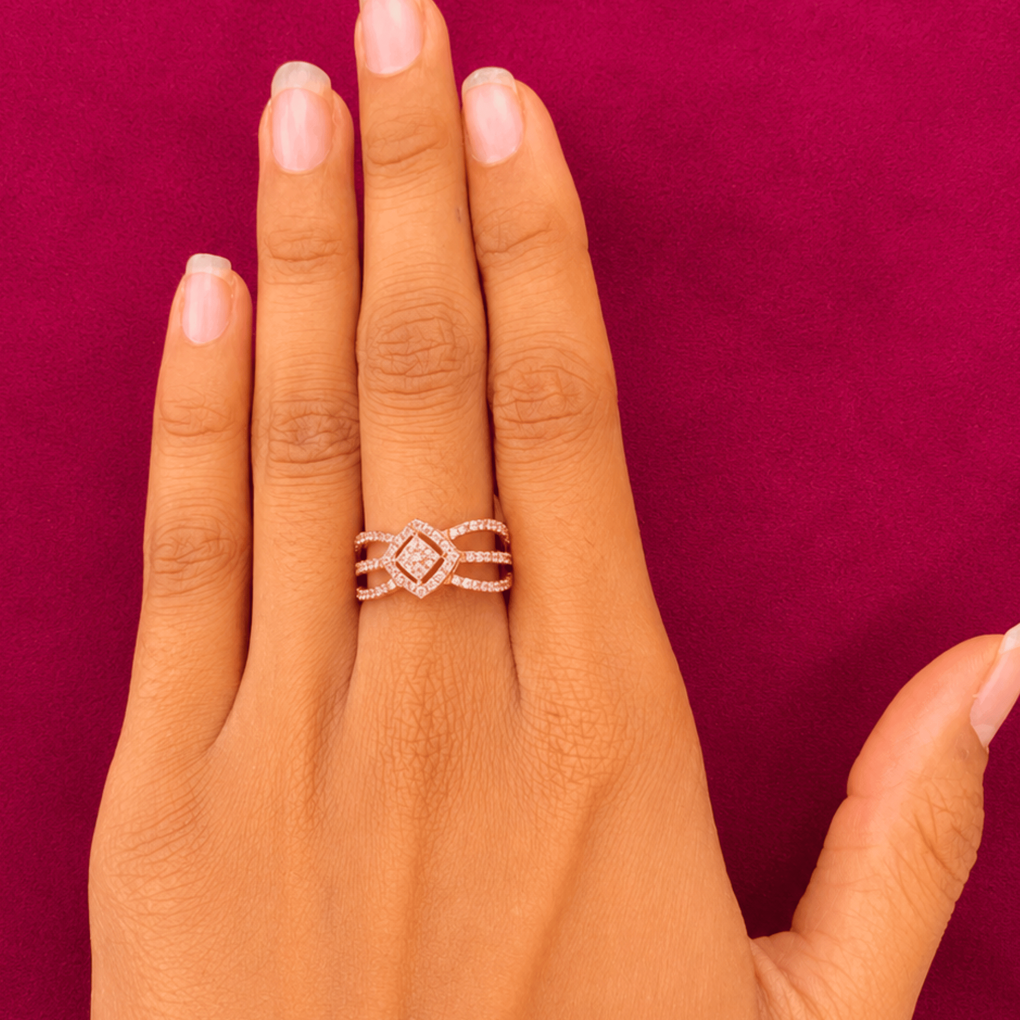 Infinity Bloom ring