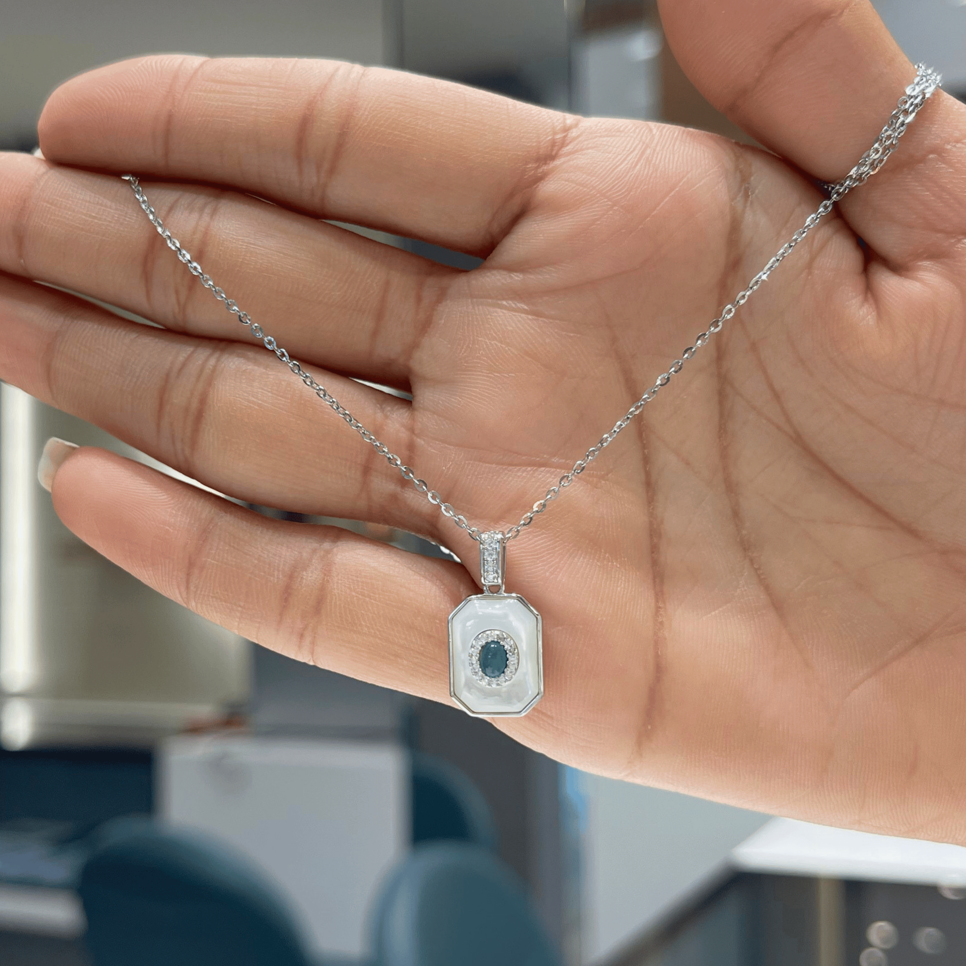 925 Silver Fancy Chain Pendant
