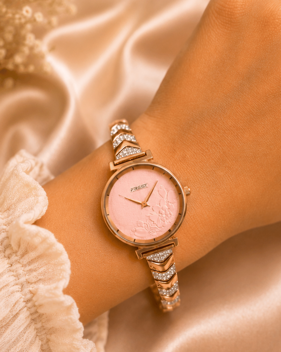 Diamond Touch Rose Watch