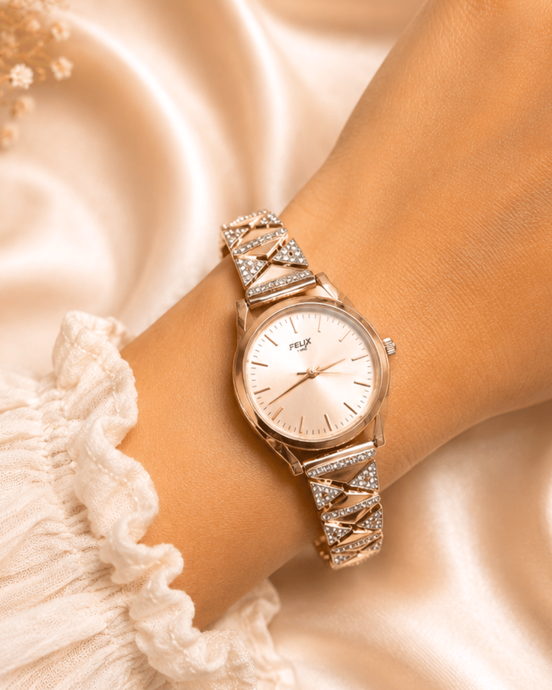 Graceful Glow Bracelet Watch