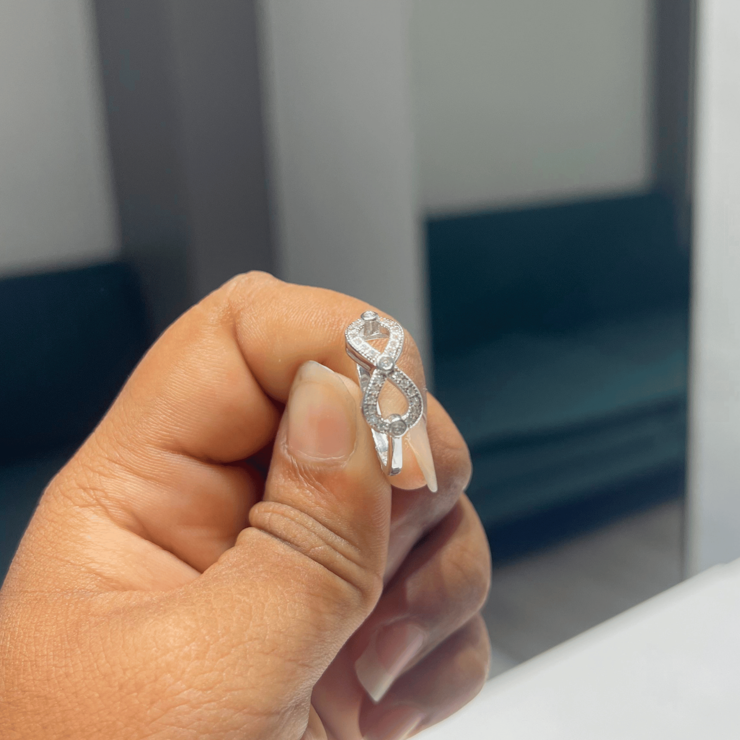 Ice Blue Ring