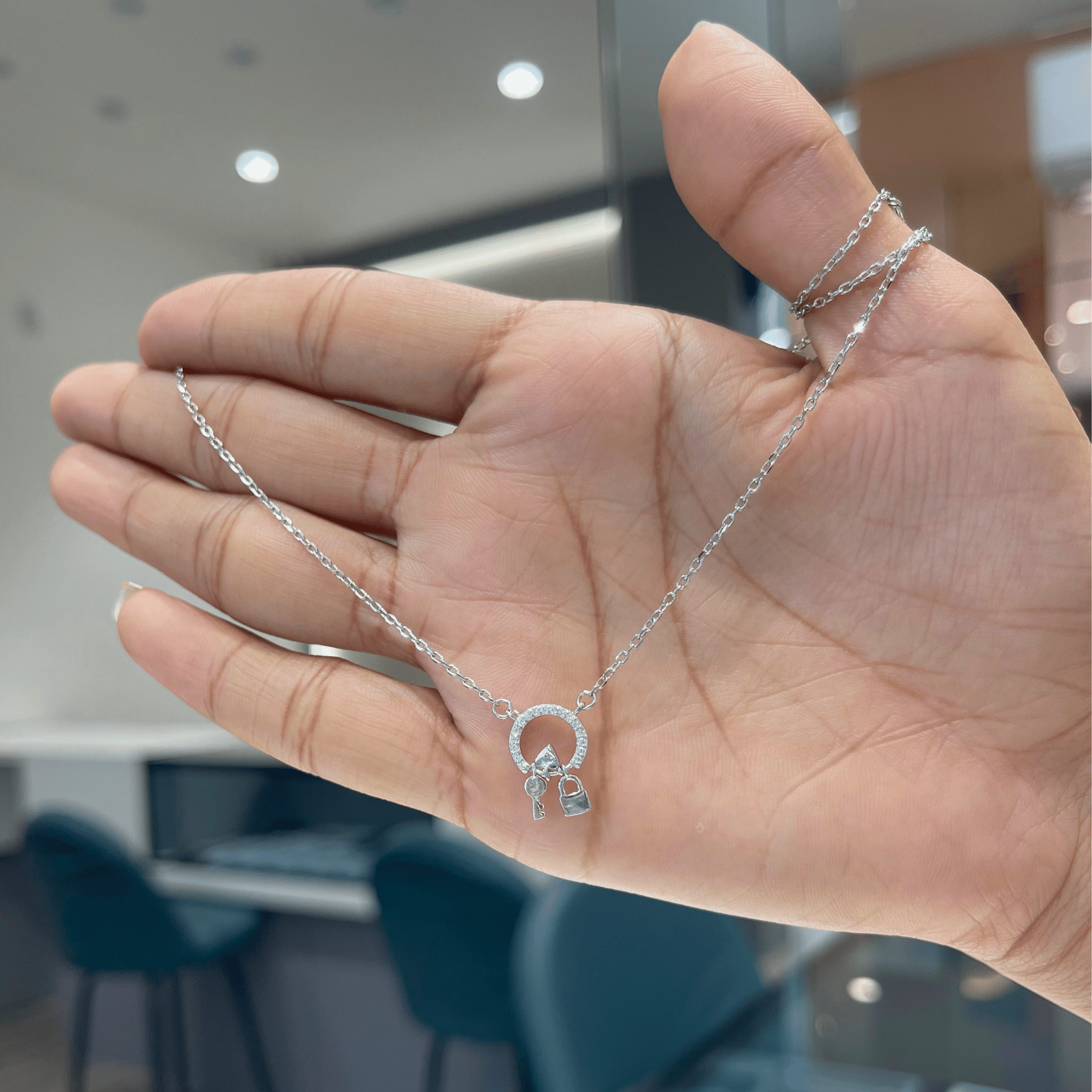 925 Silver Lightweight Pendant Chain