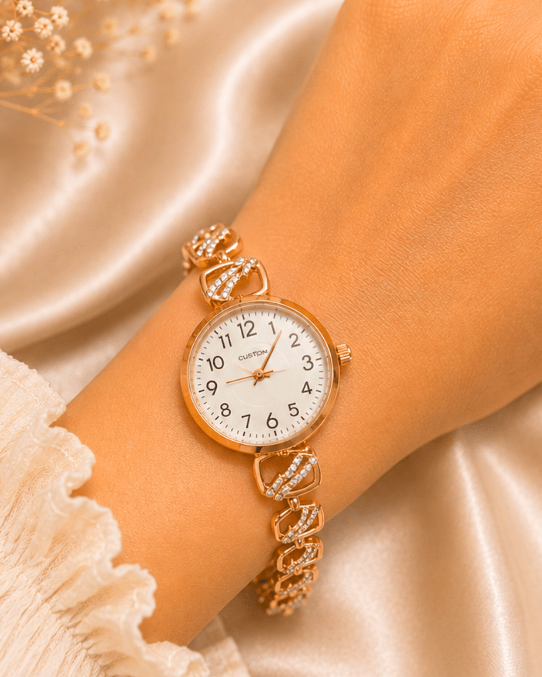 Diamond Touch Watch Bracelet