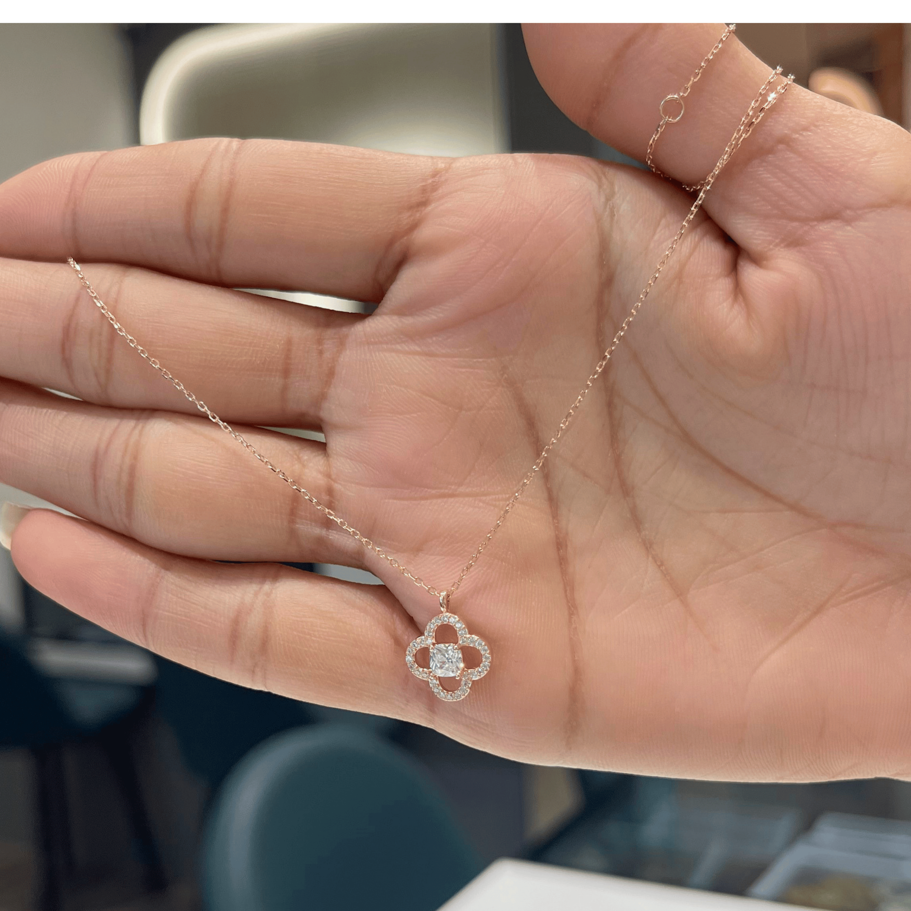 925 Silver Simple Pendant Chain