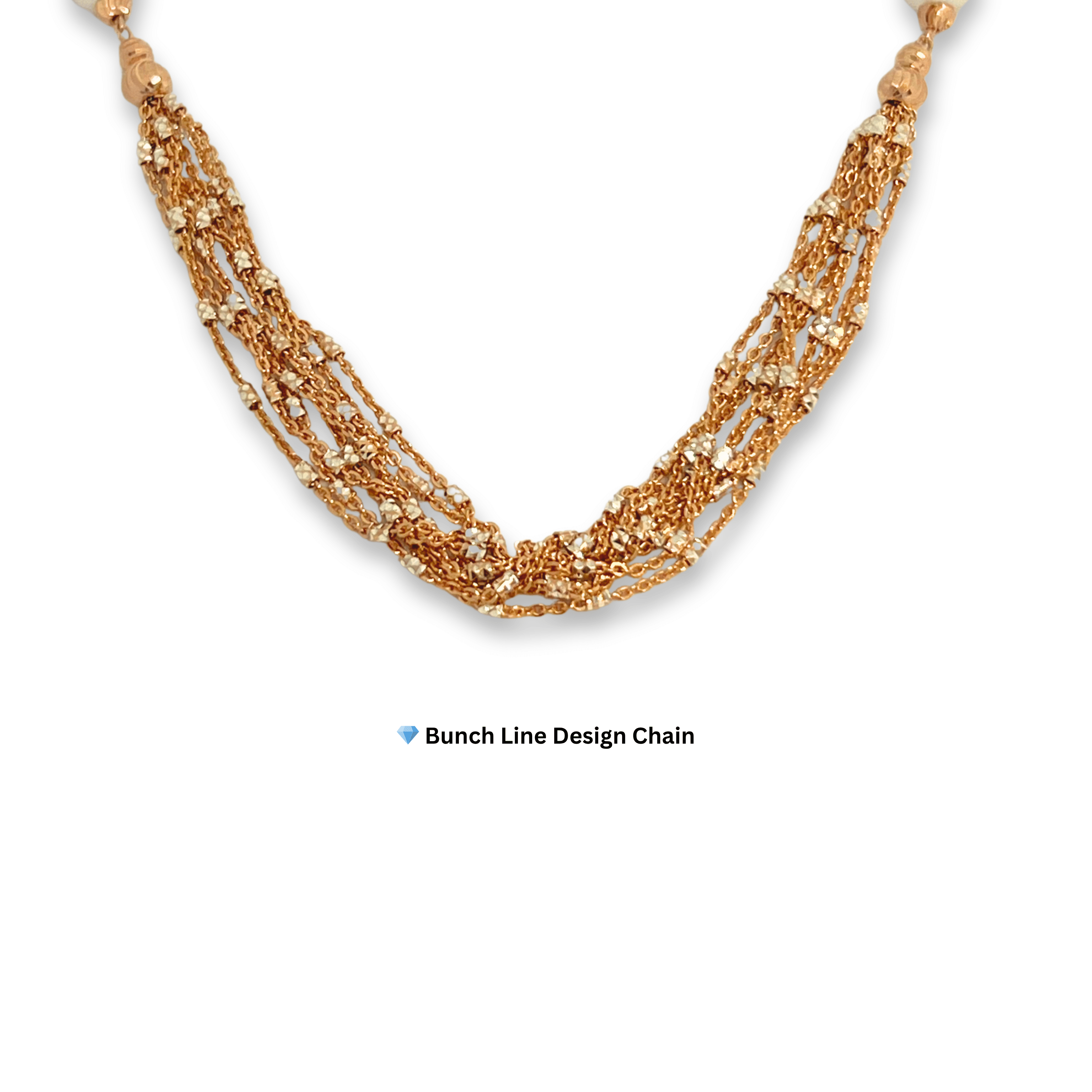 Butterfly Pearl Bunch Chain Mala