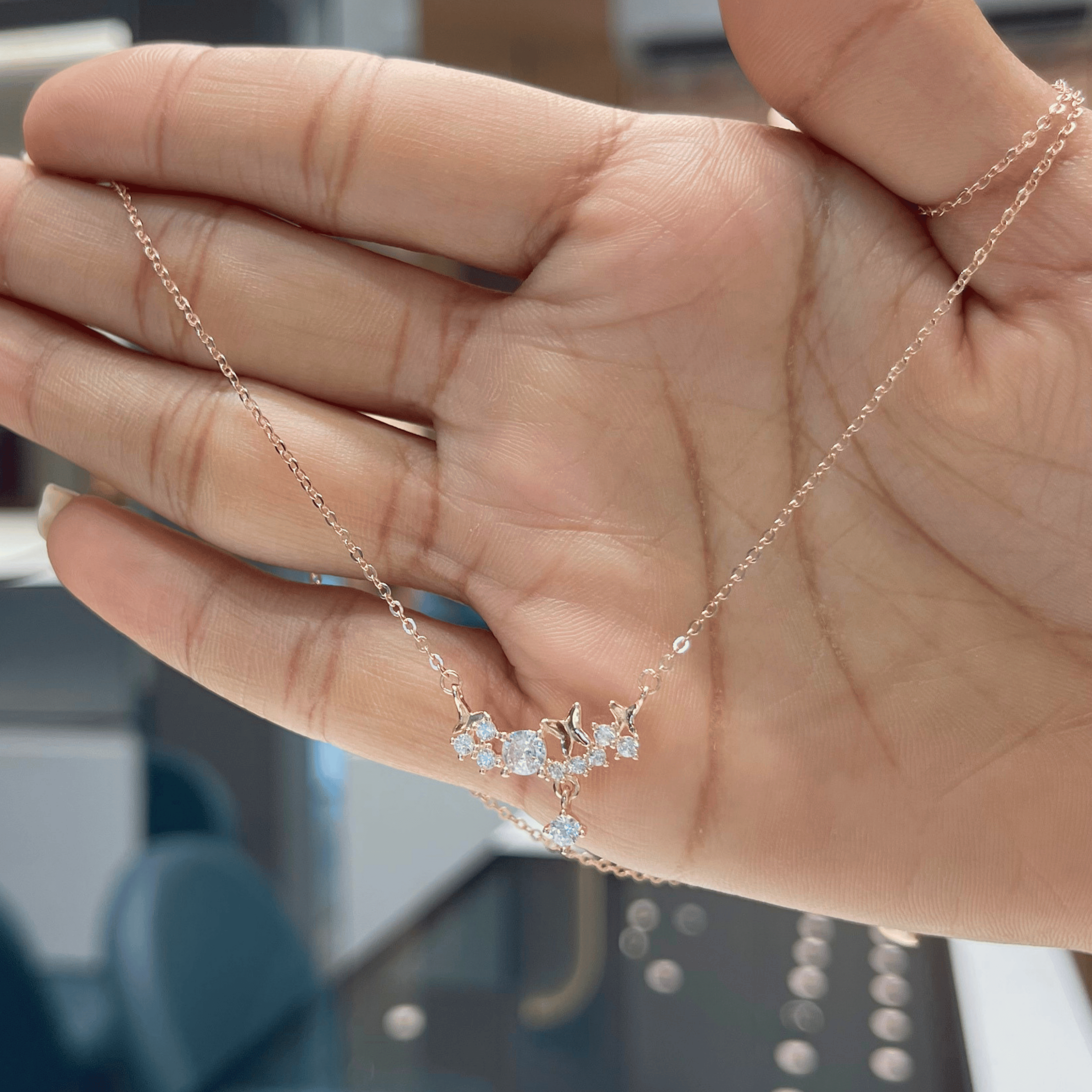 925 Silver Trendy Chain Pendant