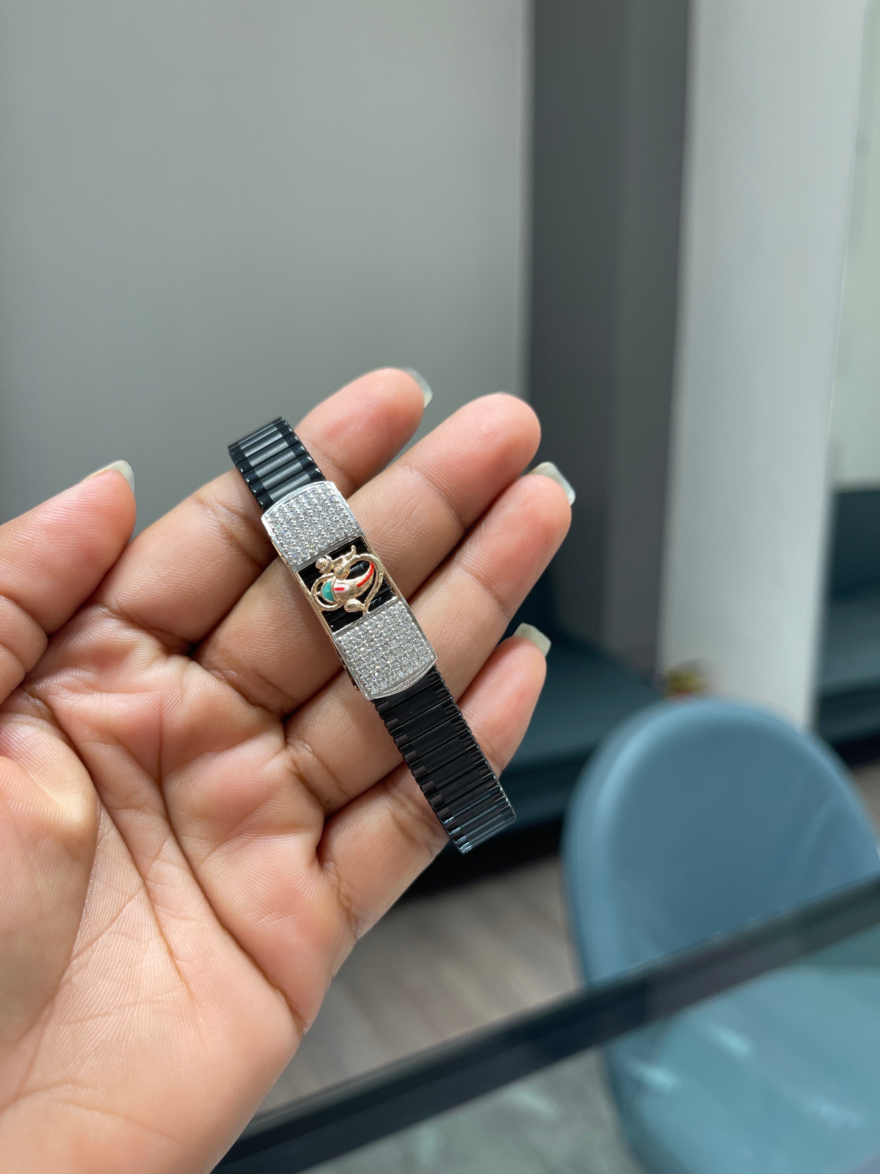 Power Grip Silver Bracelet
