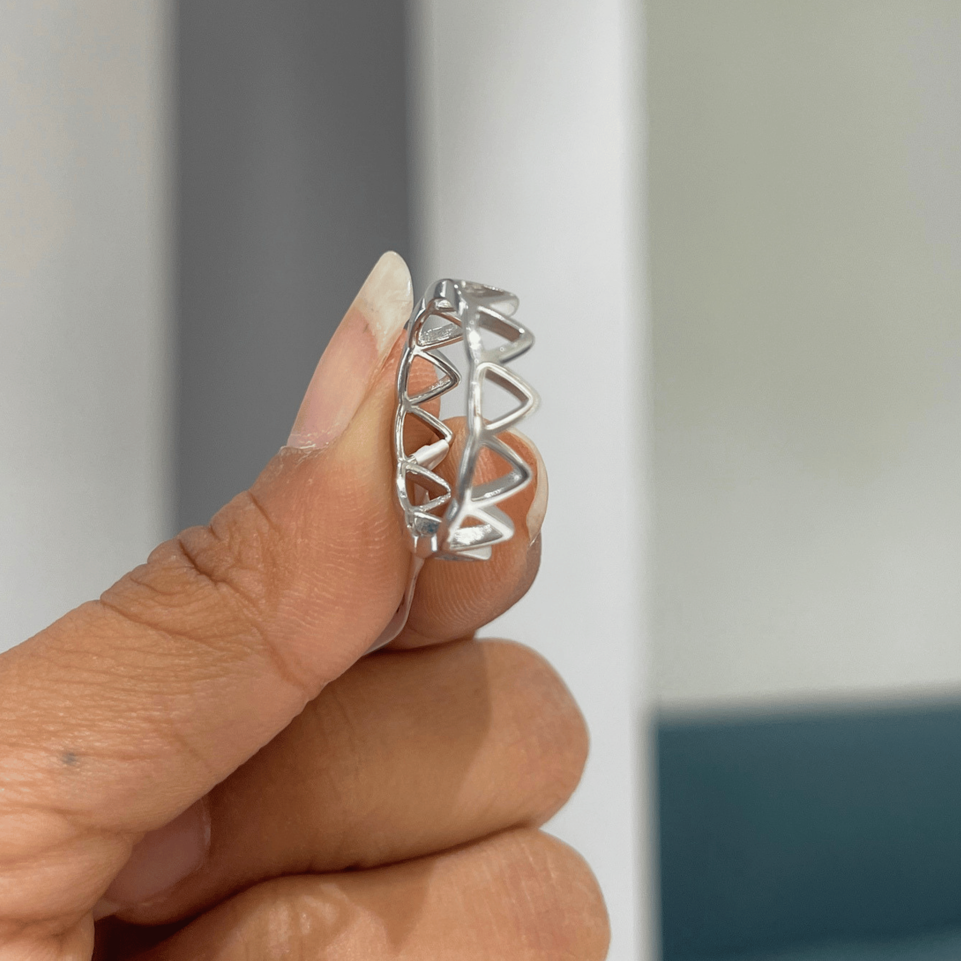Diamond Petal Ring