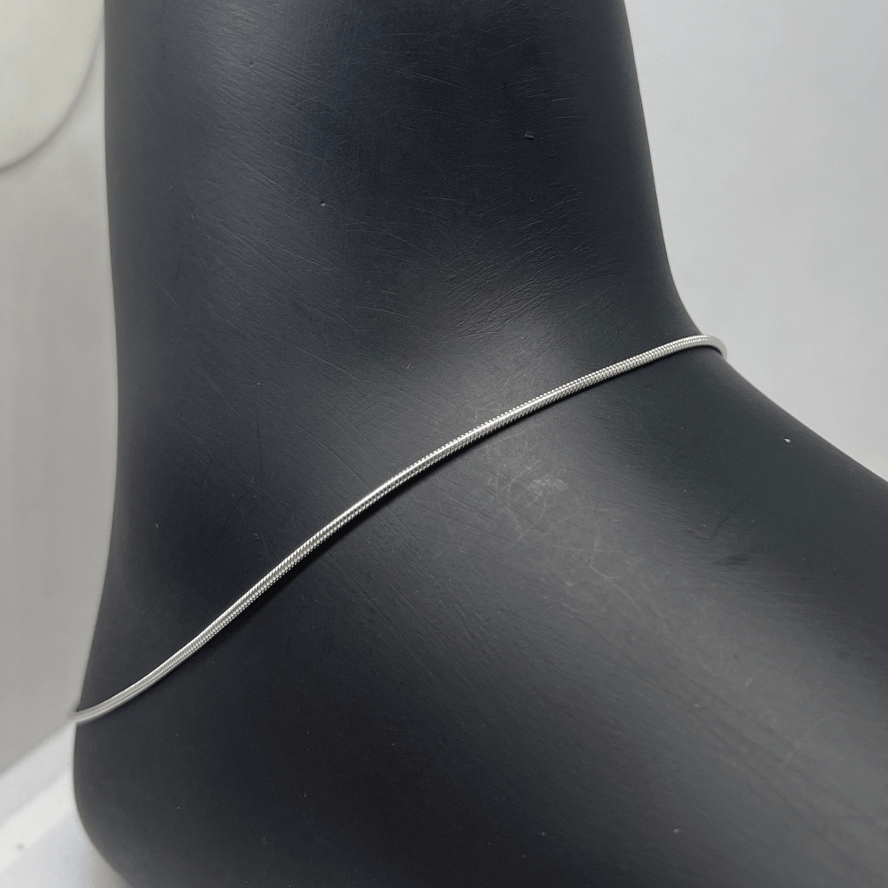 Silver Spark Anklet