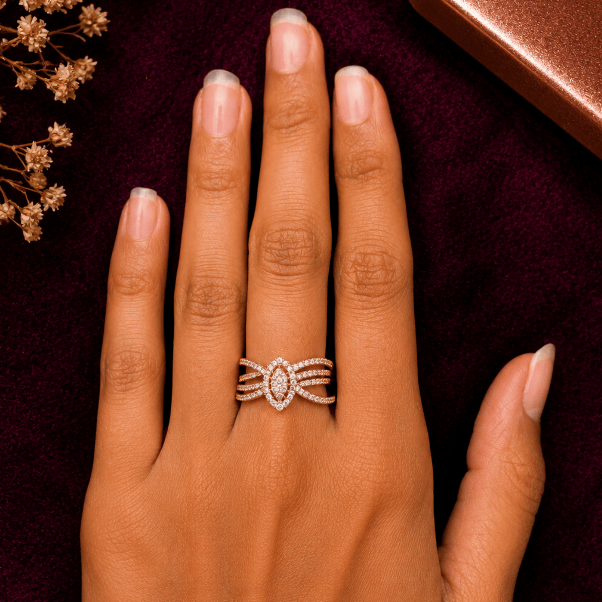 Celestial Knot Ring