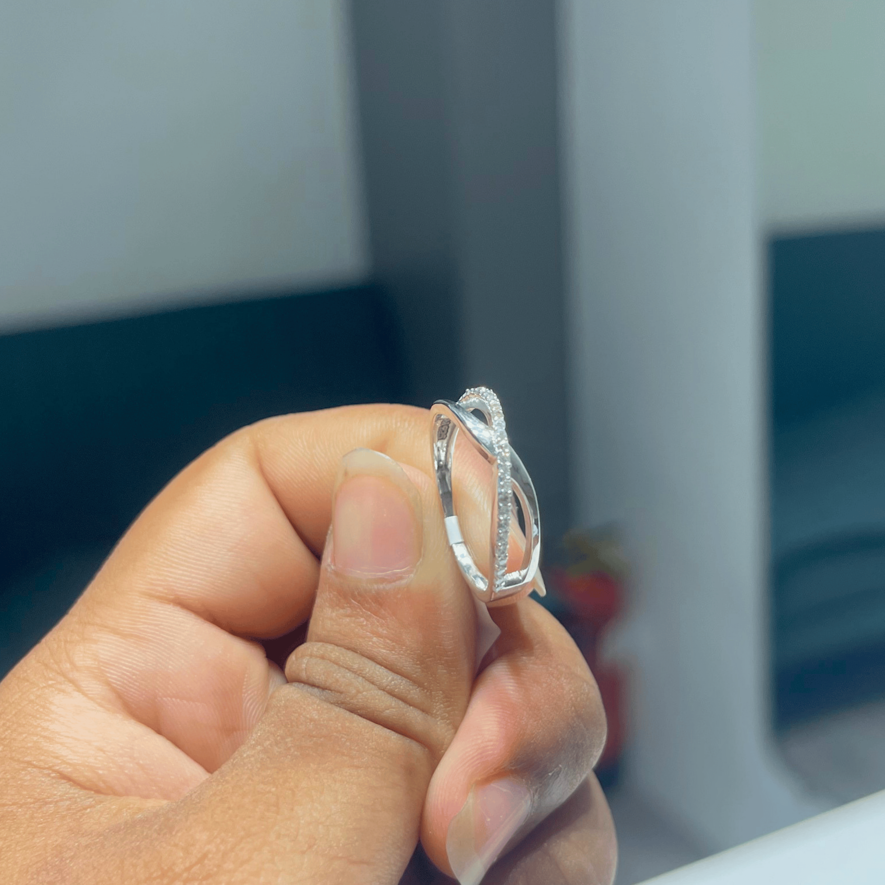 Blue Aura Ring