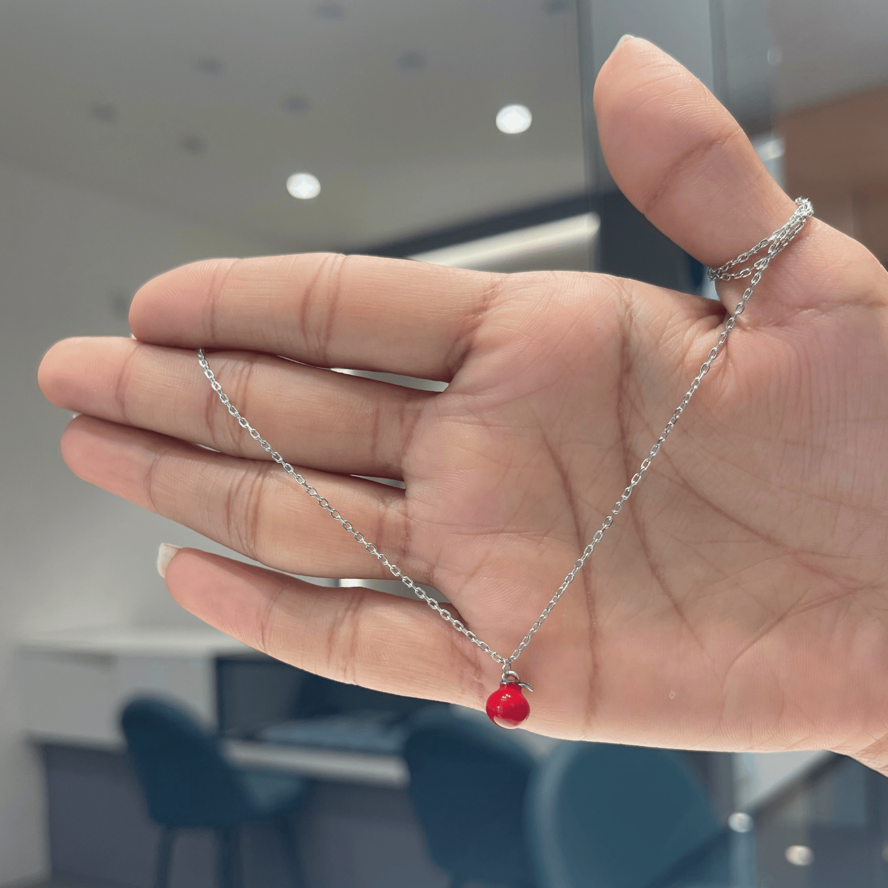 925 Silver Simple Chain Pendant