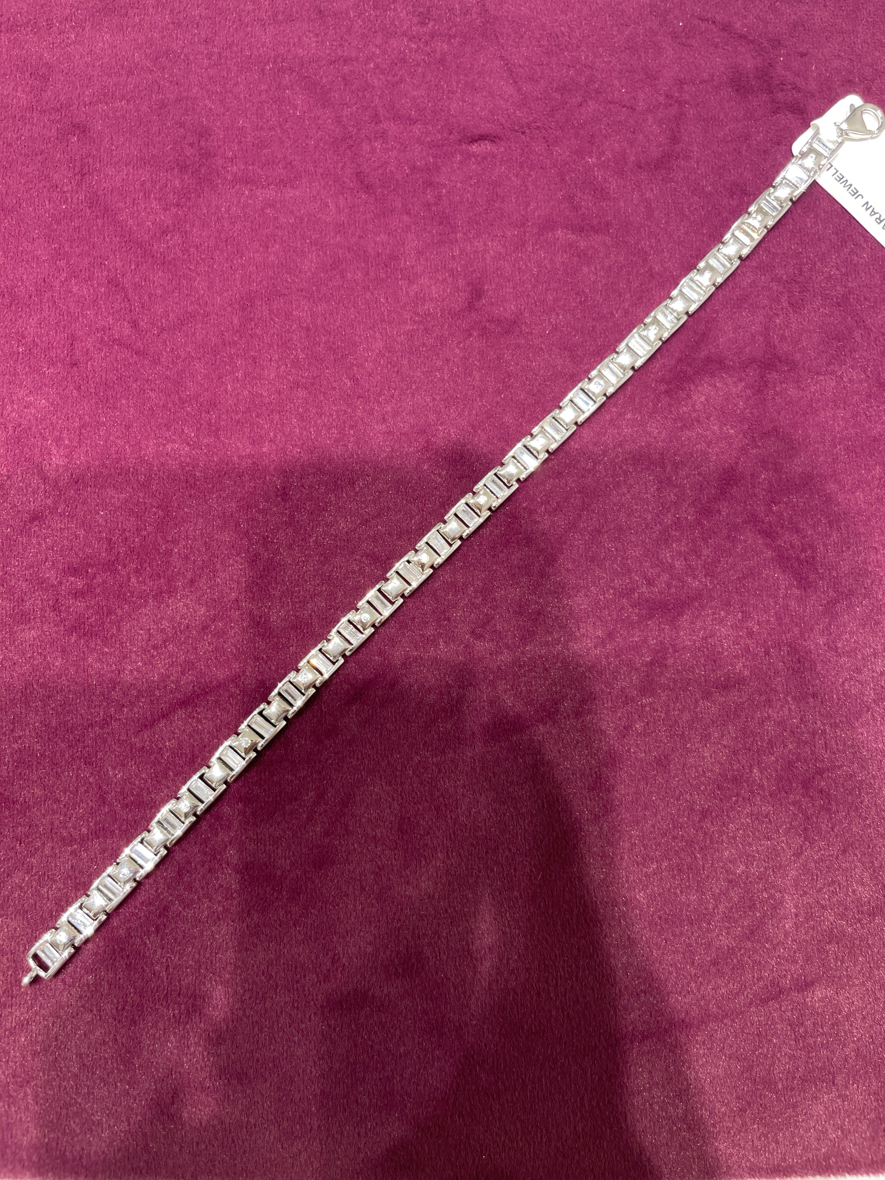 Bold Aura Silver Bracelet