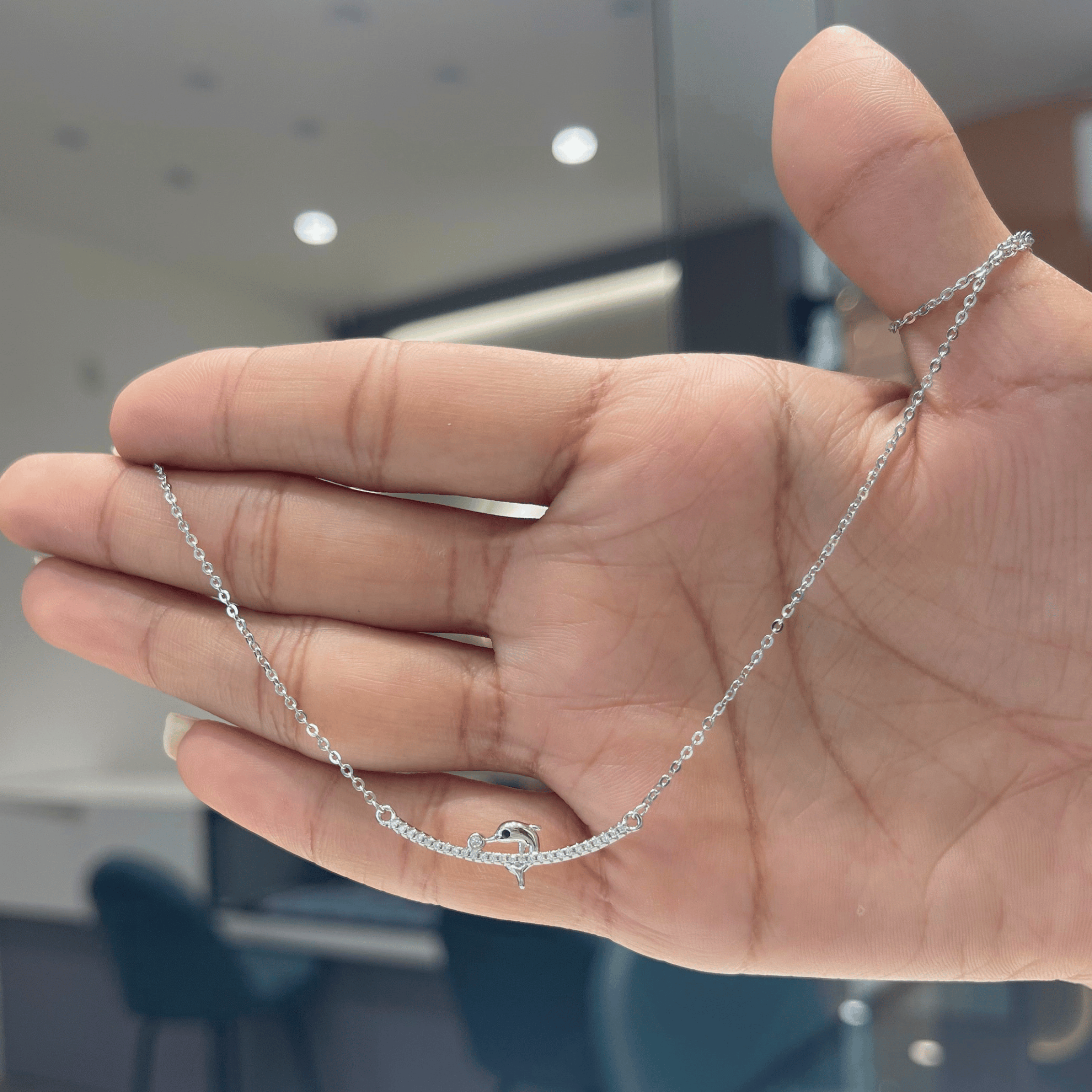 925 Silver Trendy Pendant Chain