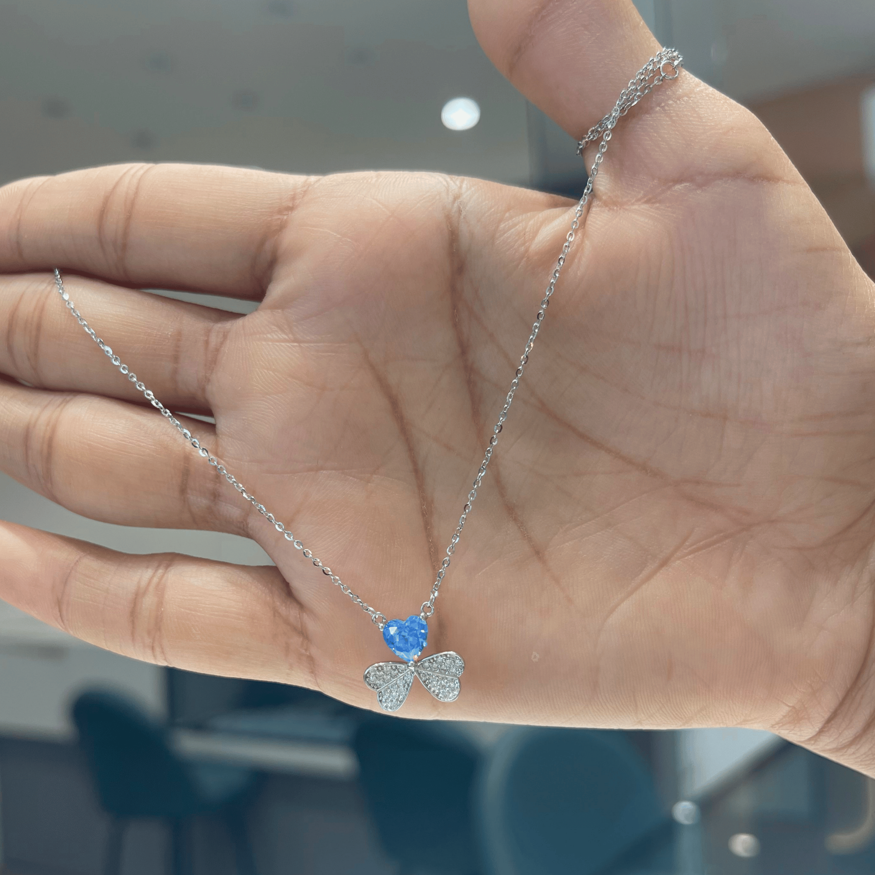 925 Silver Minimal Pendant Chain