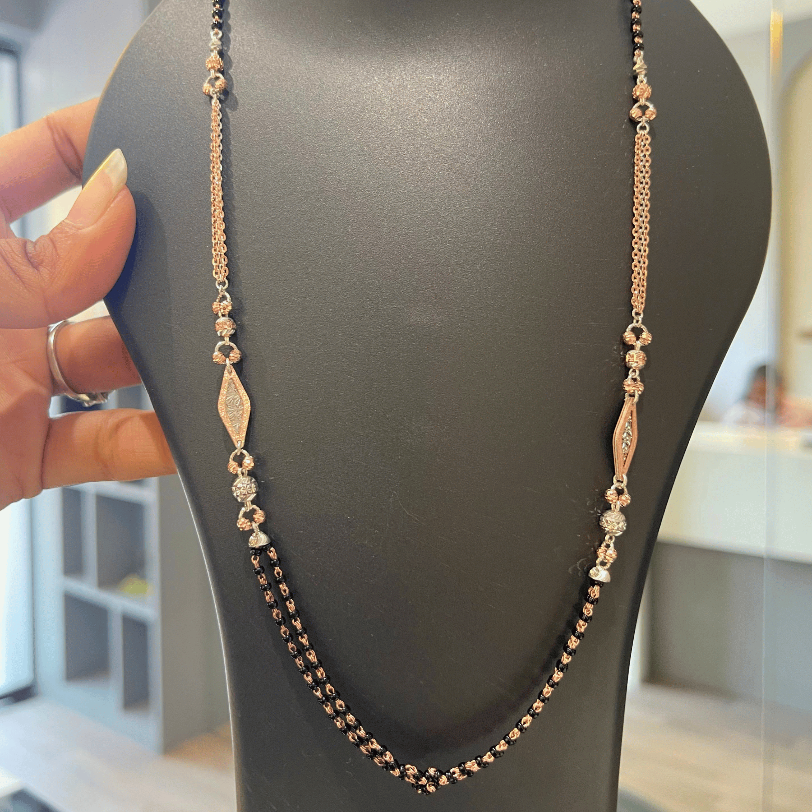 Diamond Touch Mangalsutra 💎