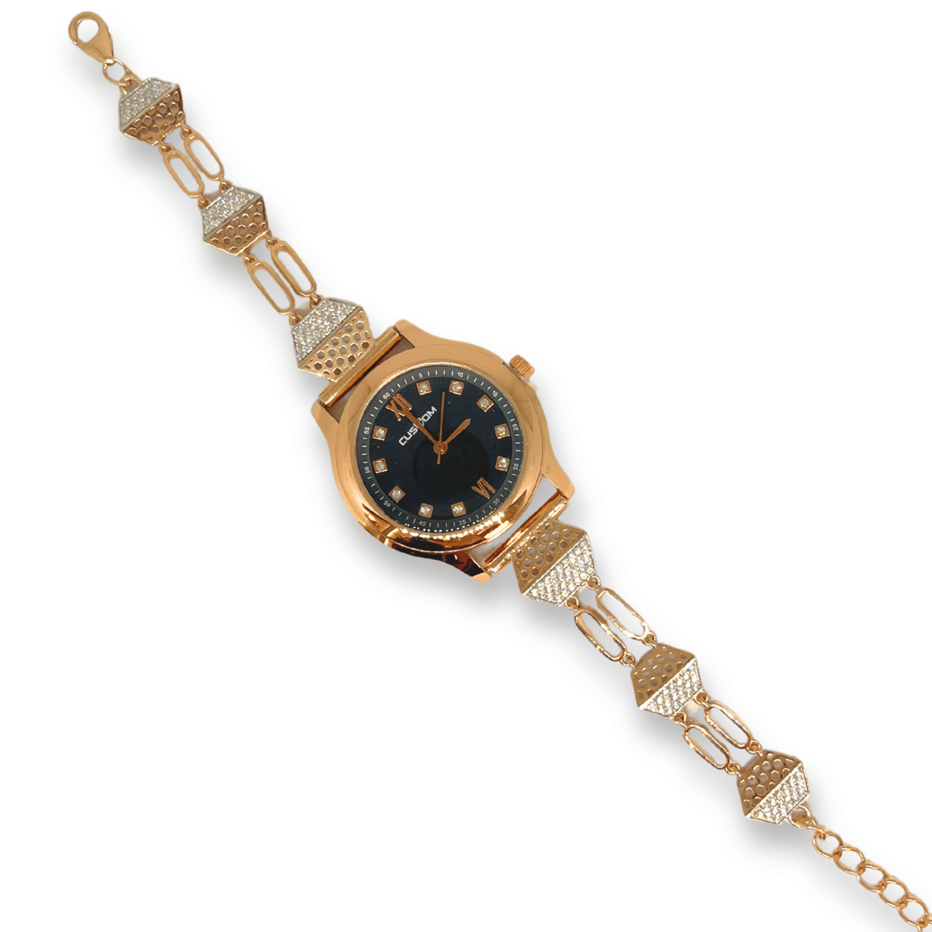 Royal Glow Rose Gold Watch