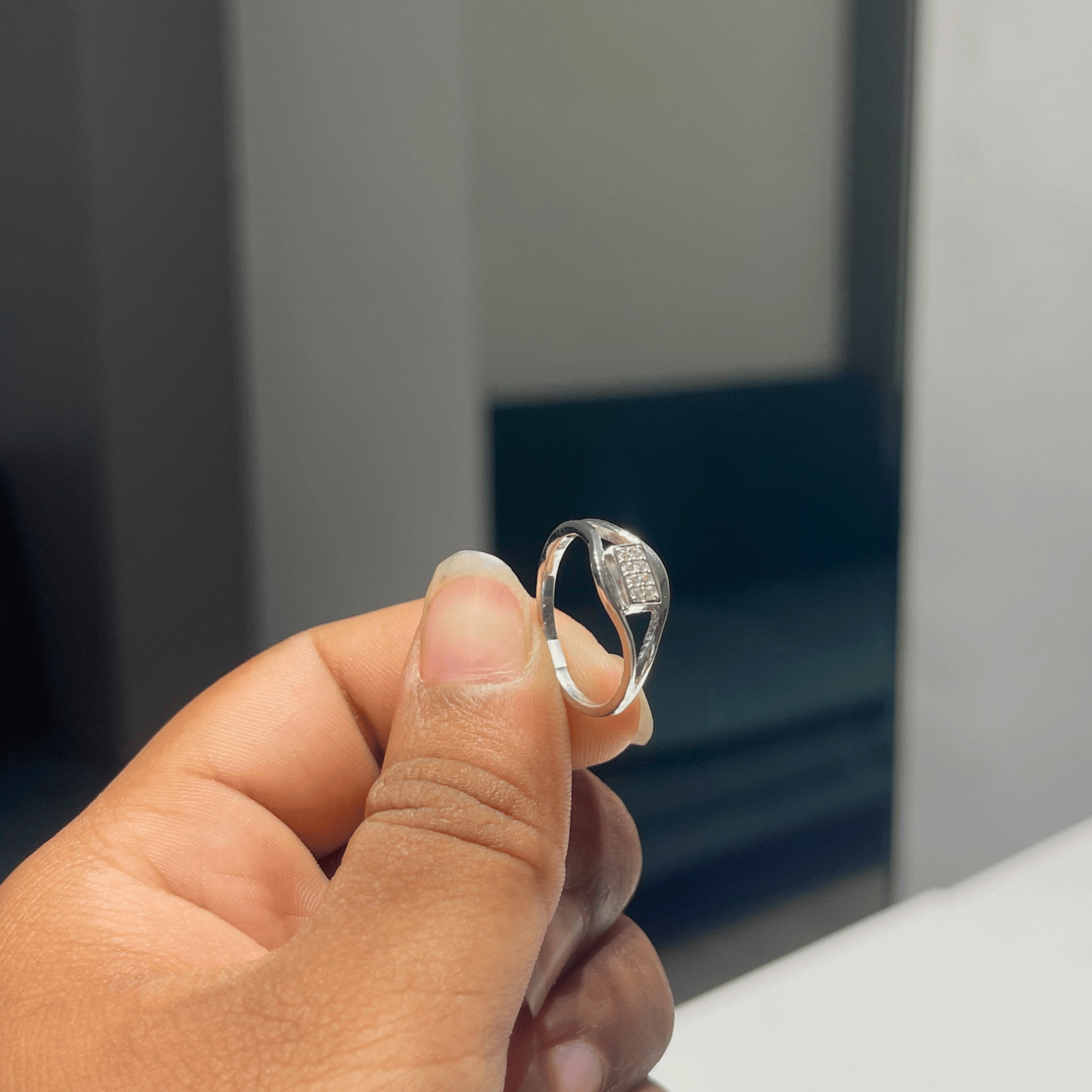 Silver Charm Ring