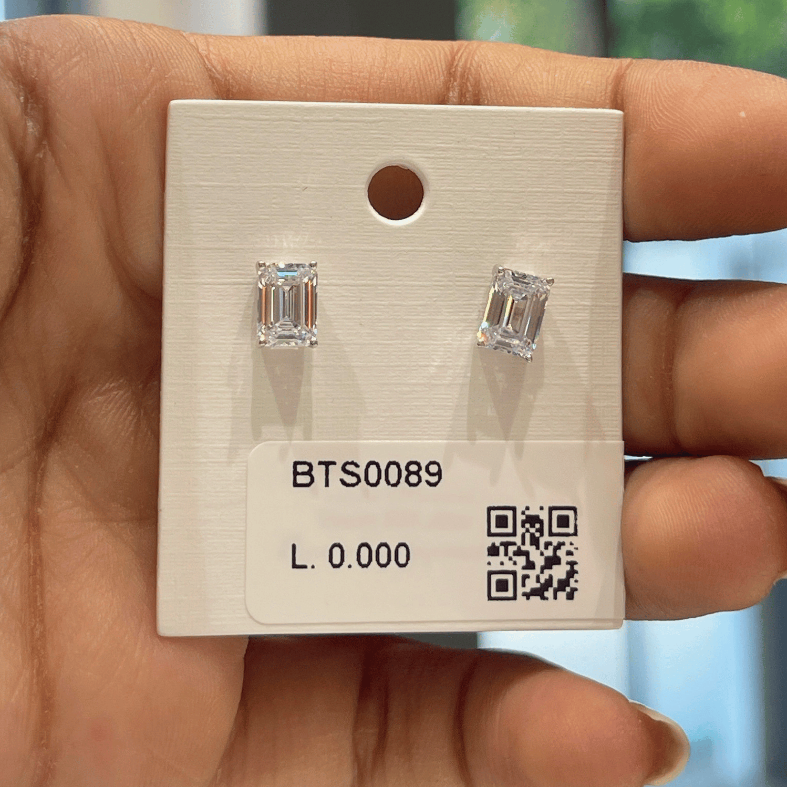 Crystal Flame Earrings