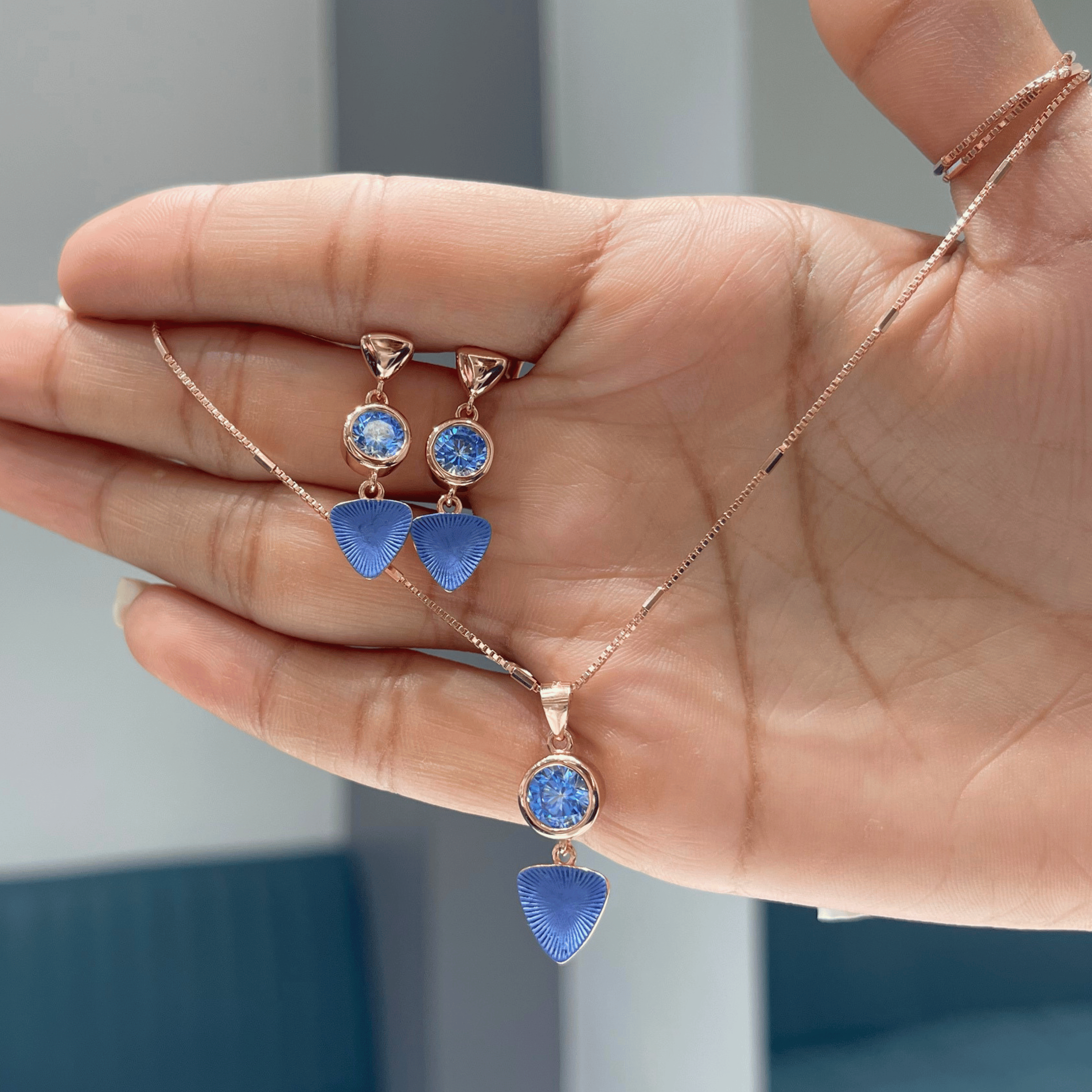 Moonlight Sapphire Set