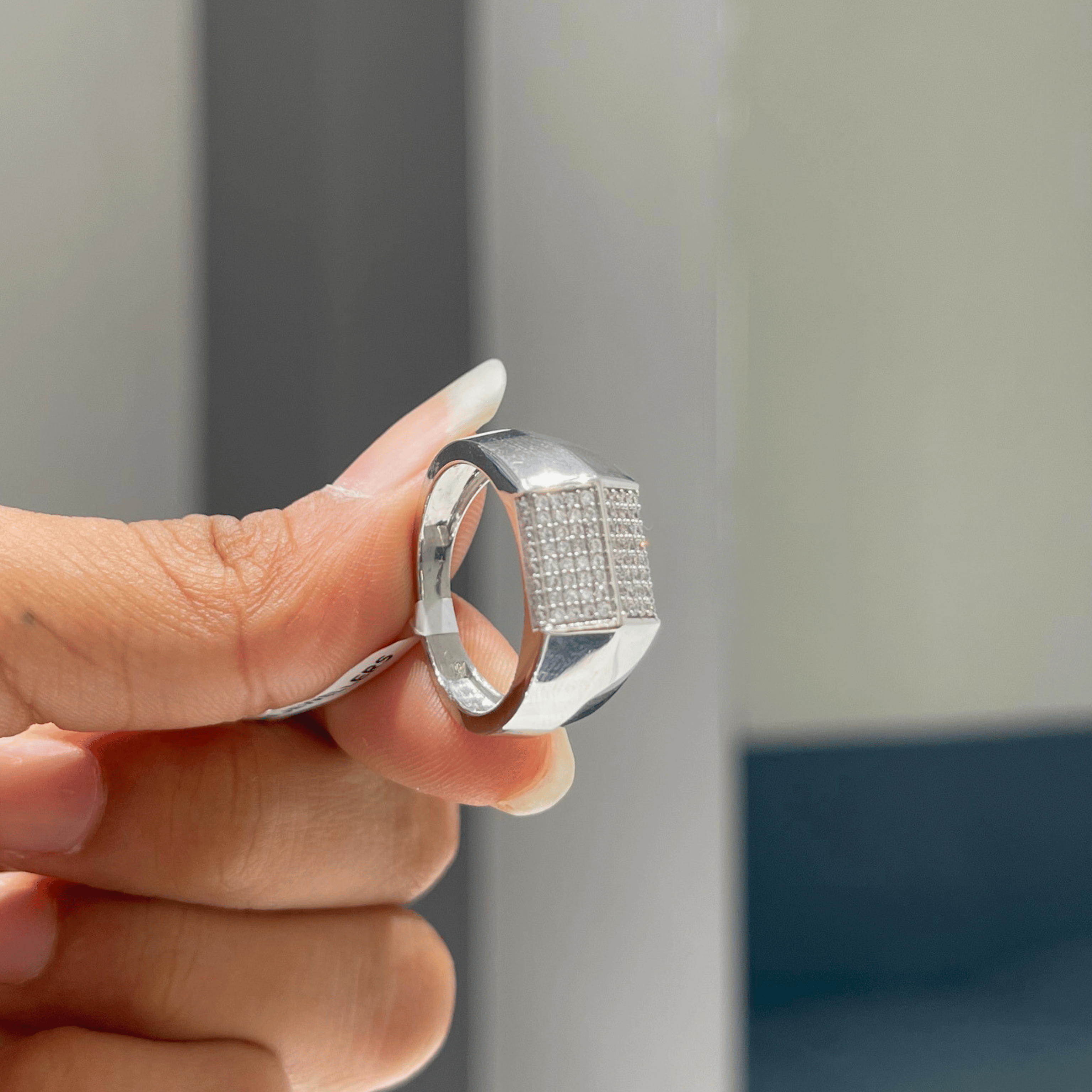 White Crown Ring