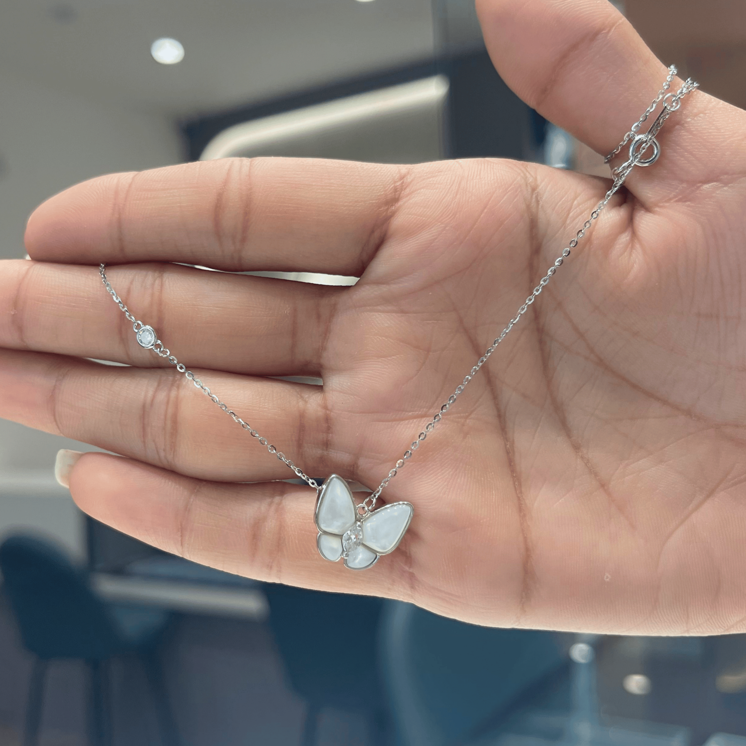 925 Silver Simple Chain Pendant