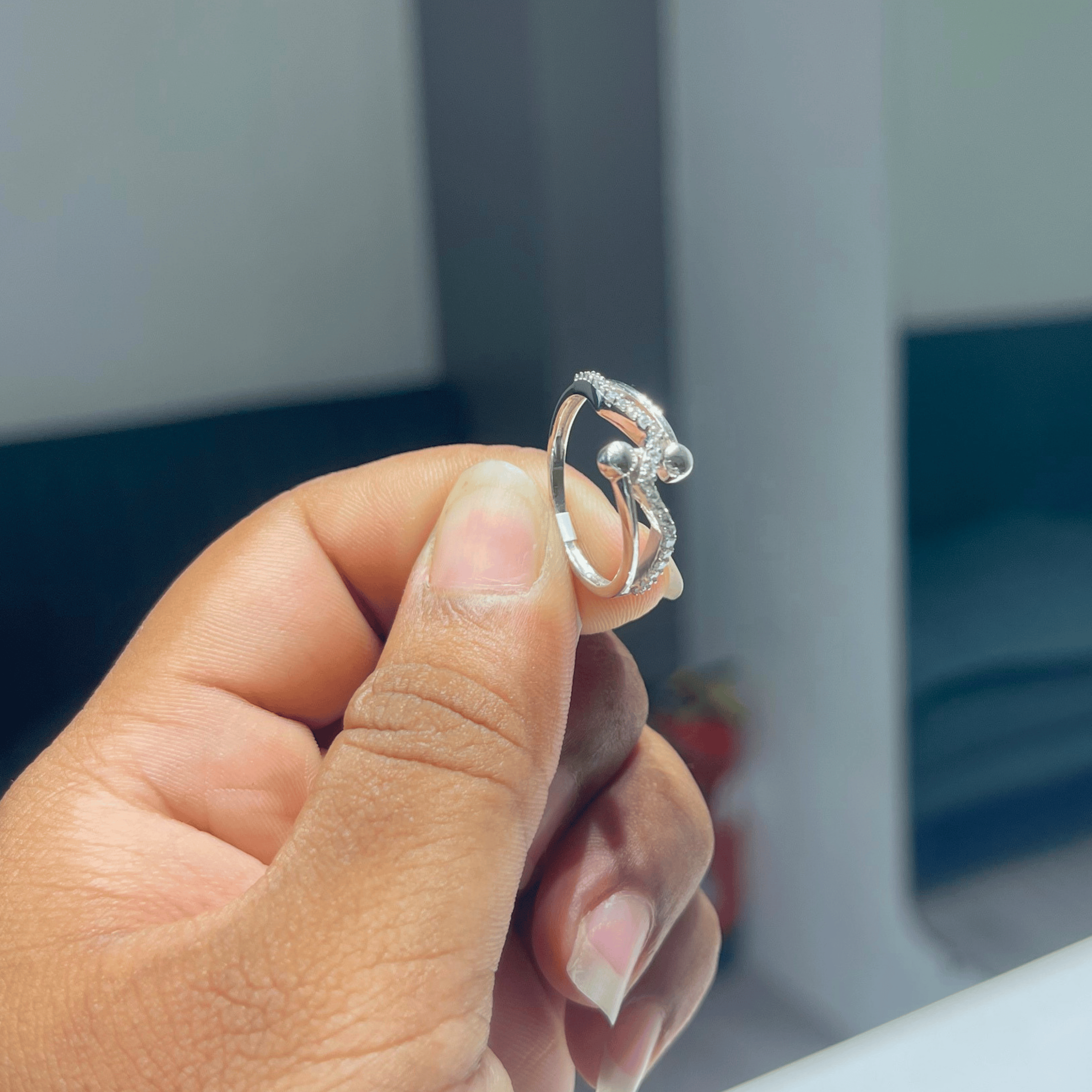 Crystal Band Ring