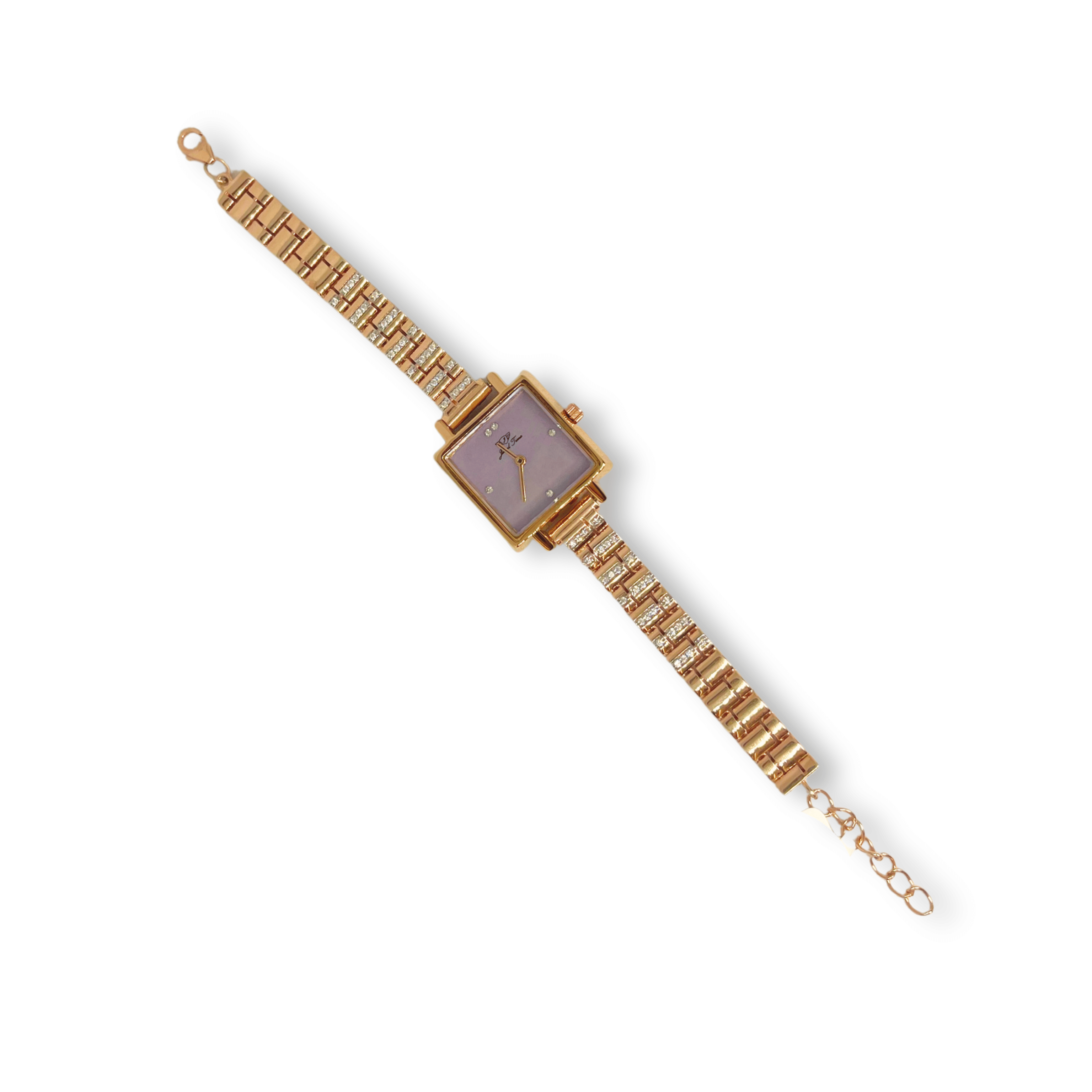 Chic Crystal Chain Watch