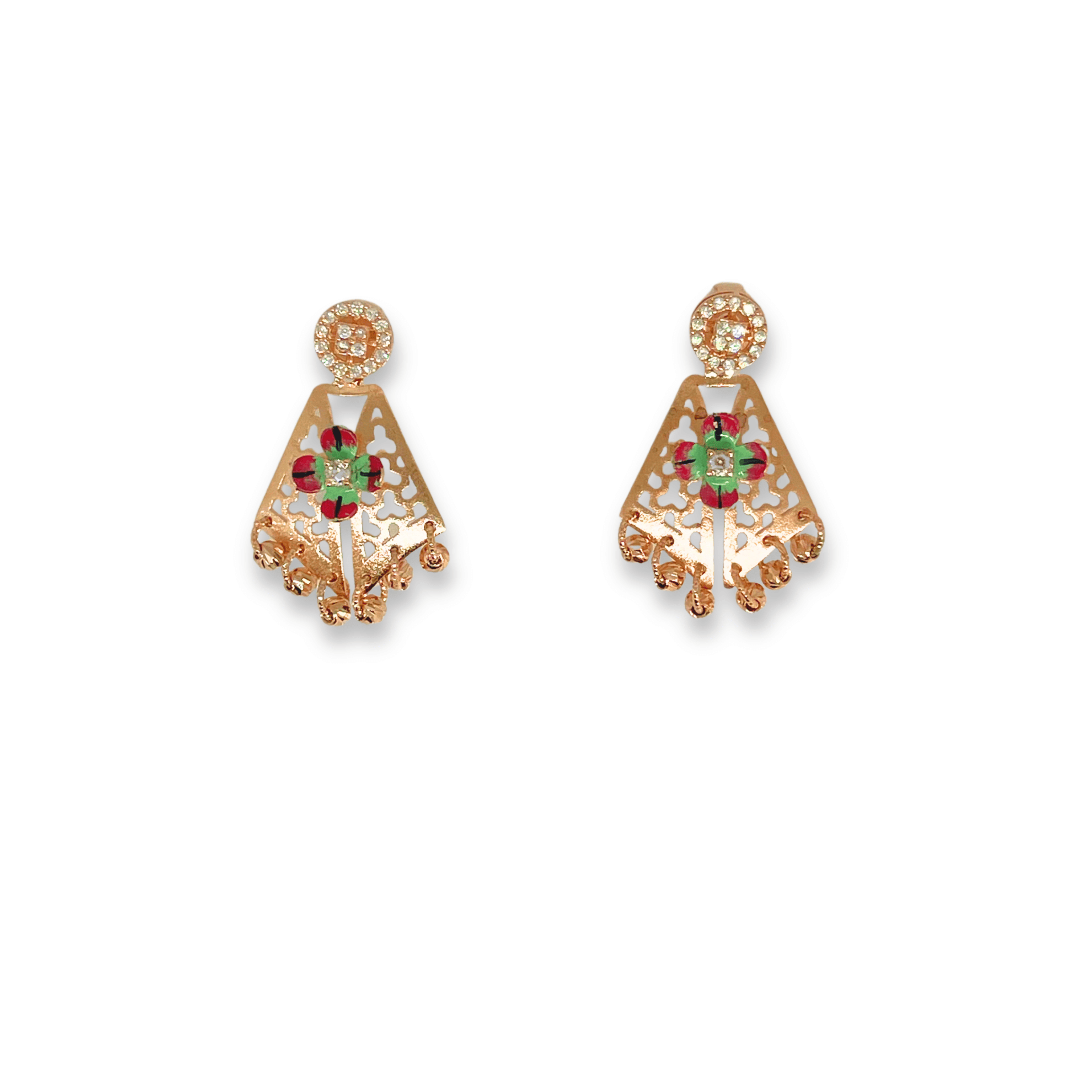 Traditional Meenakari Style Necklace Set