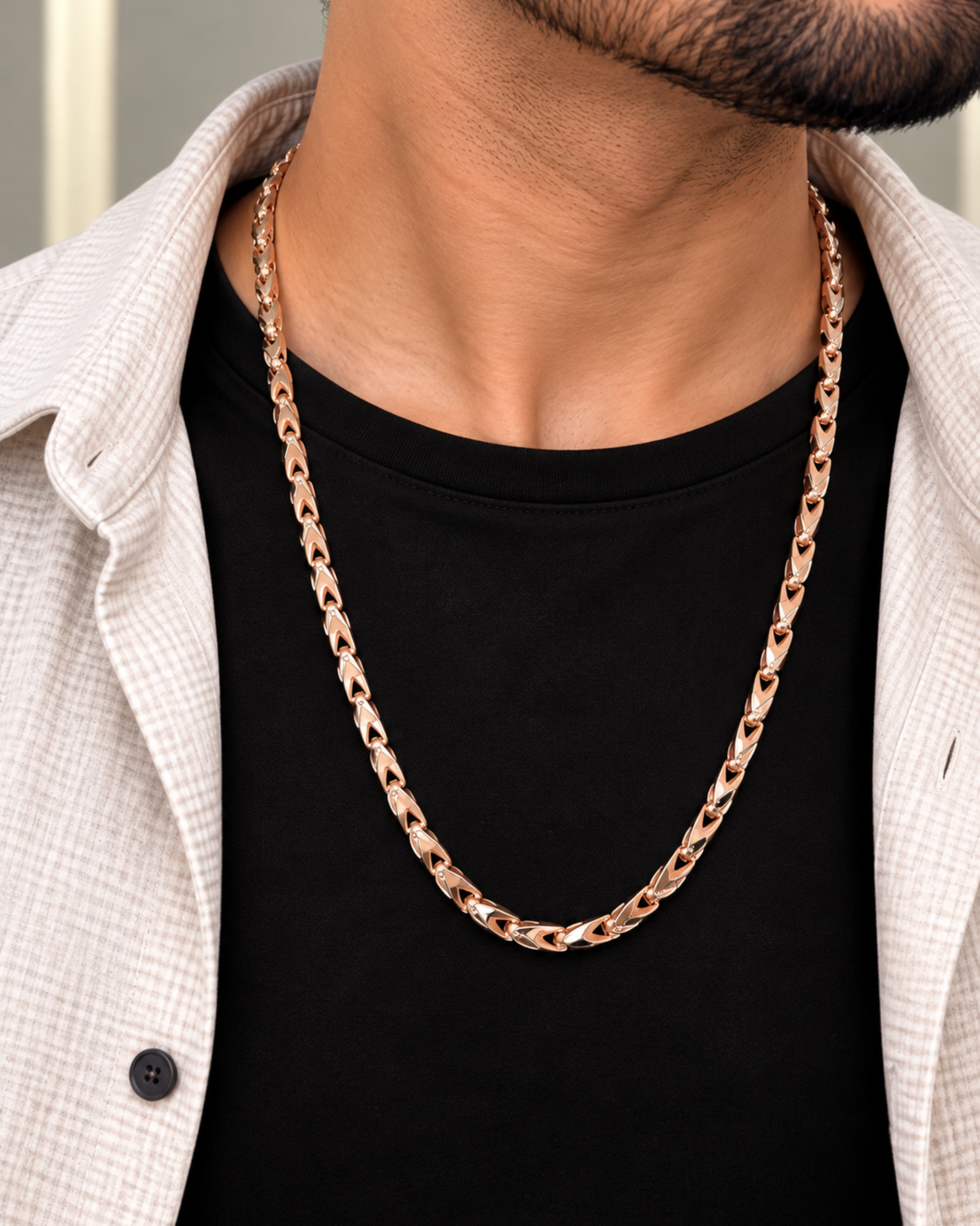 Classic Luxe 925 Silver Men's Chain