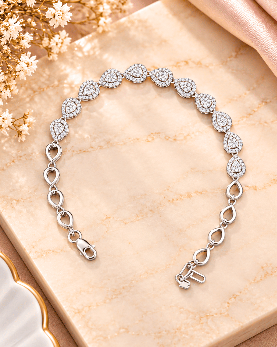Arabella Silver Bracelet
