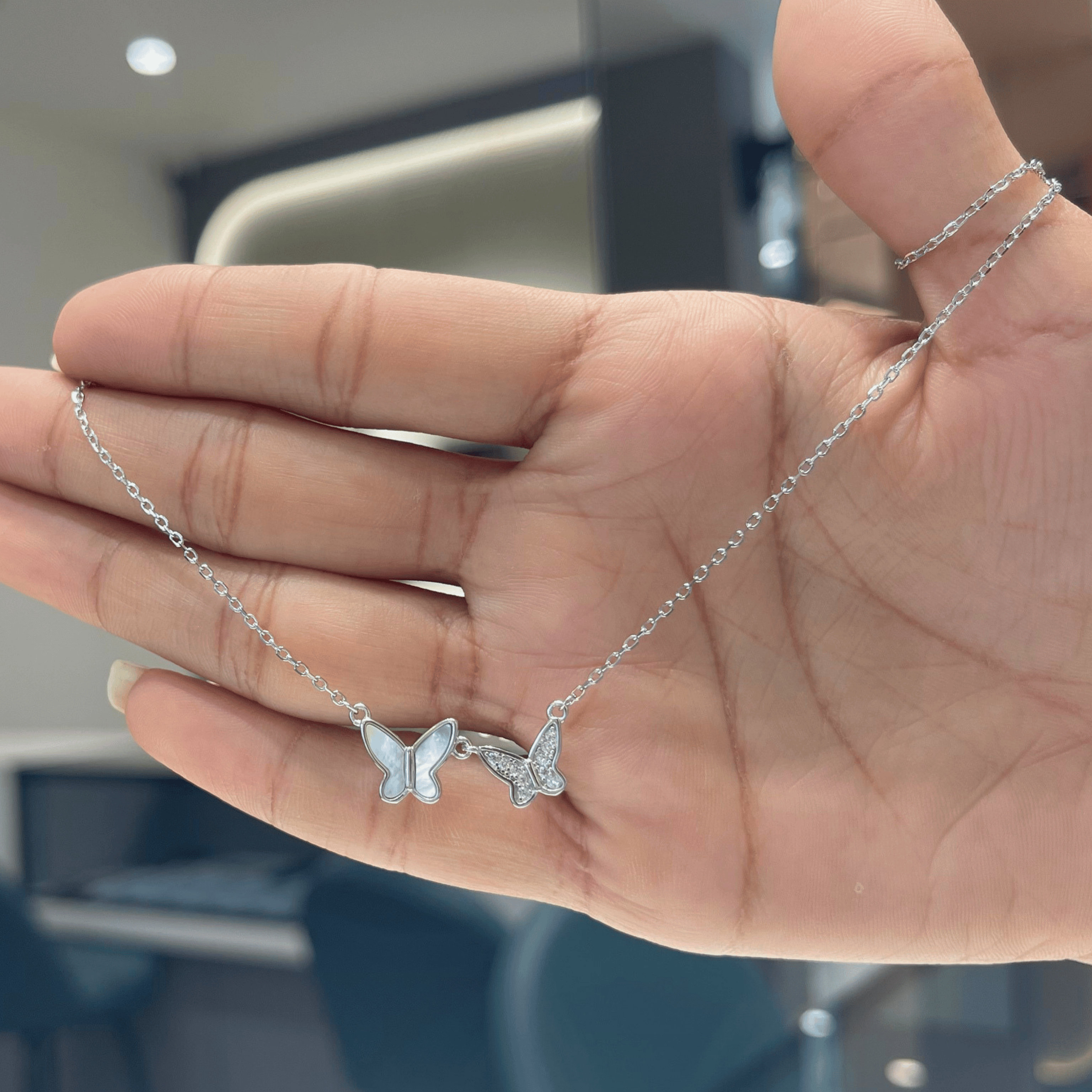 925 Silver Simple Pendant Chain