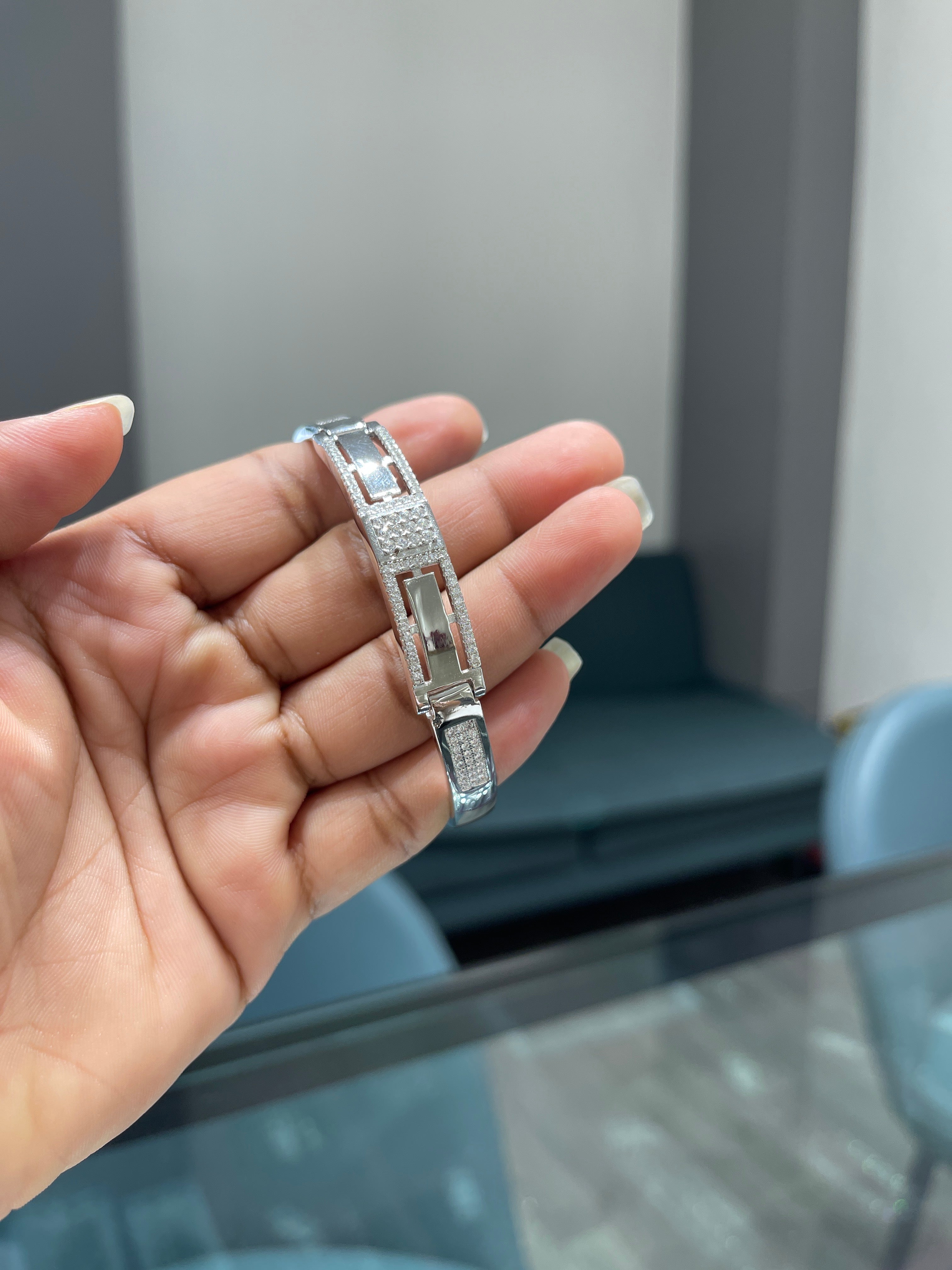 Premium Flex Silver Band