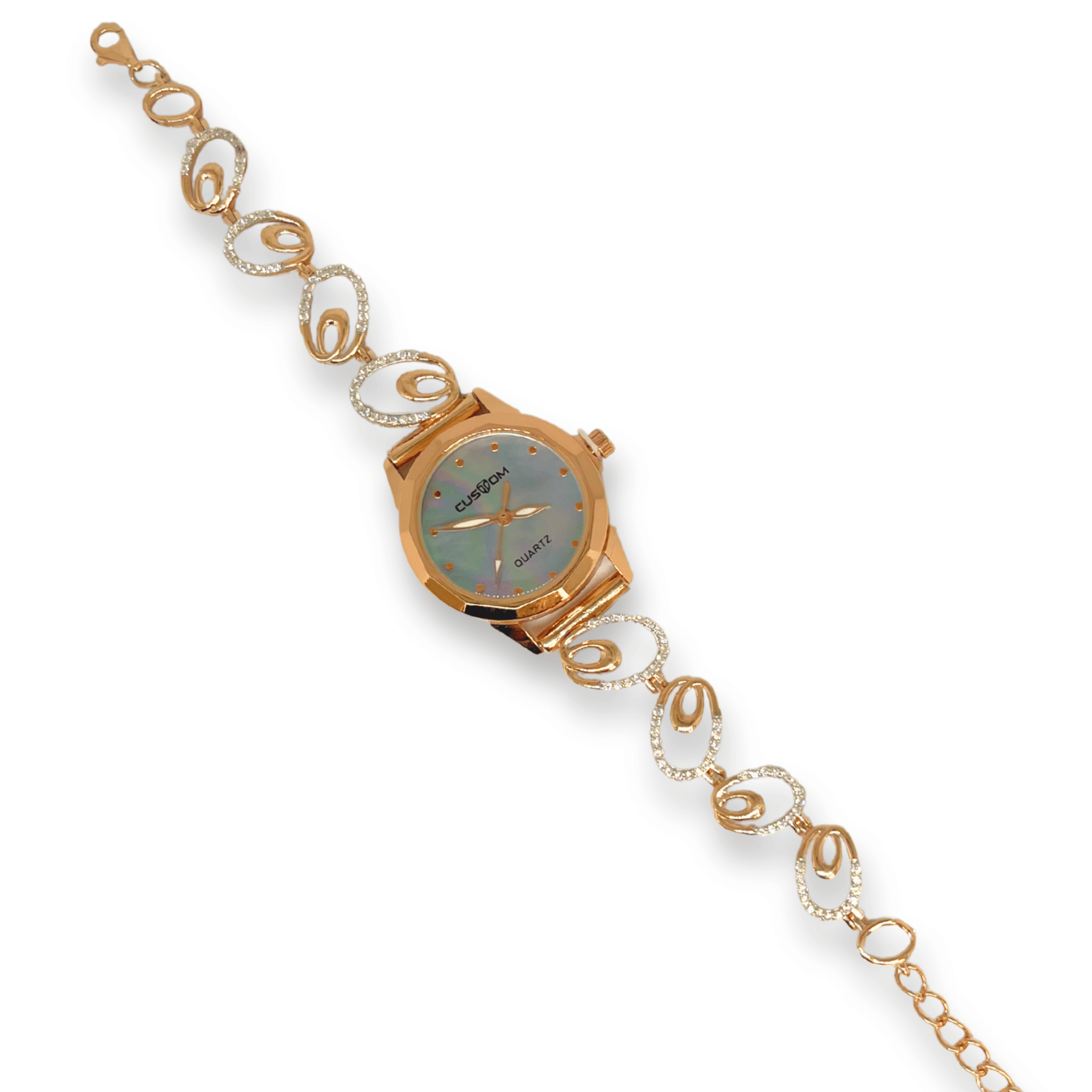 Elegance Watch 925 Silver Rose