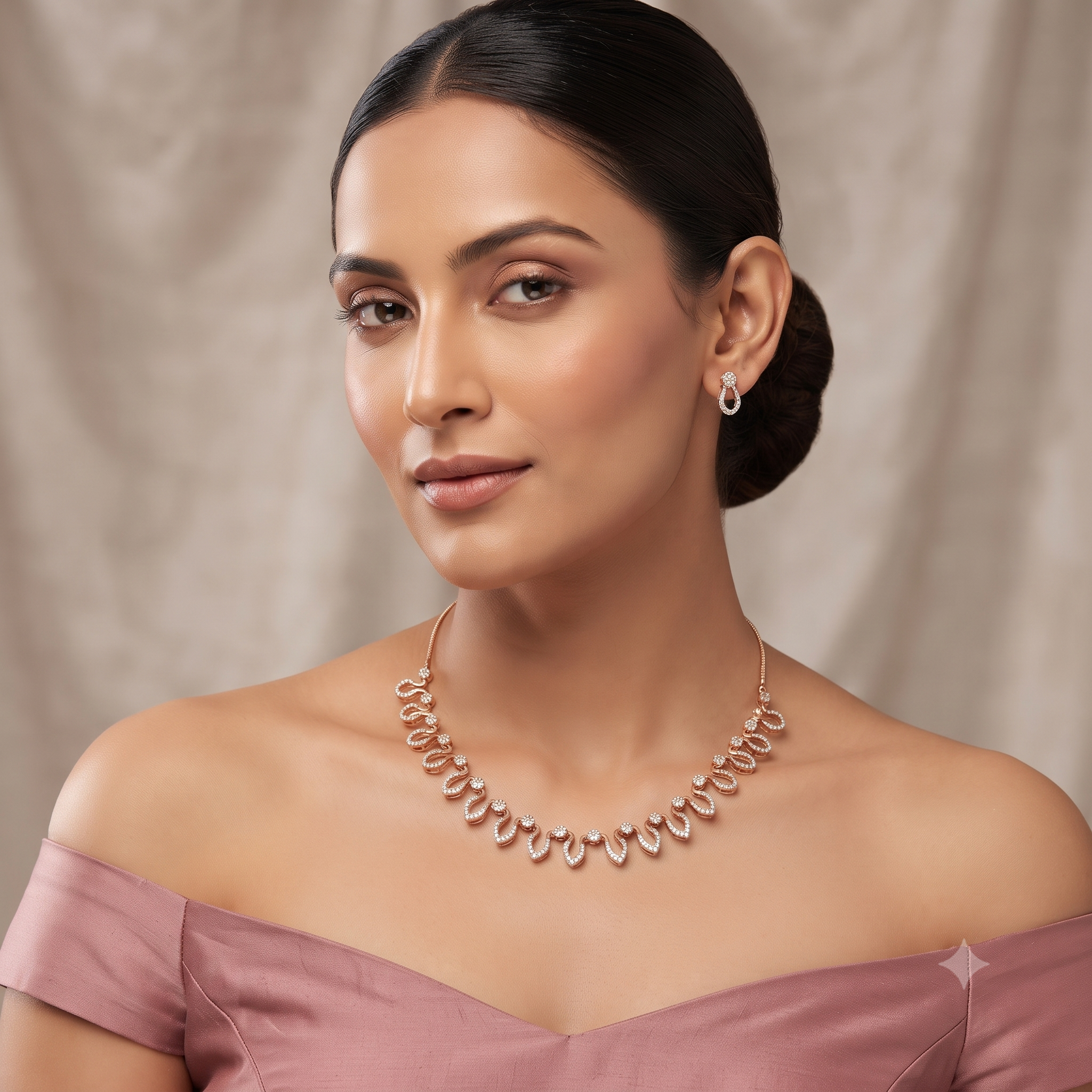 Crystal Bloom Necklace