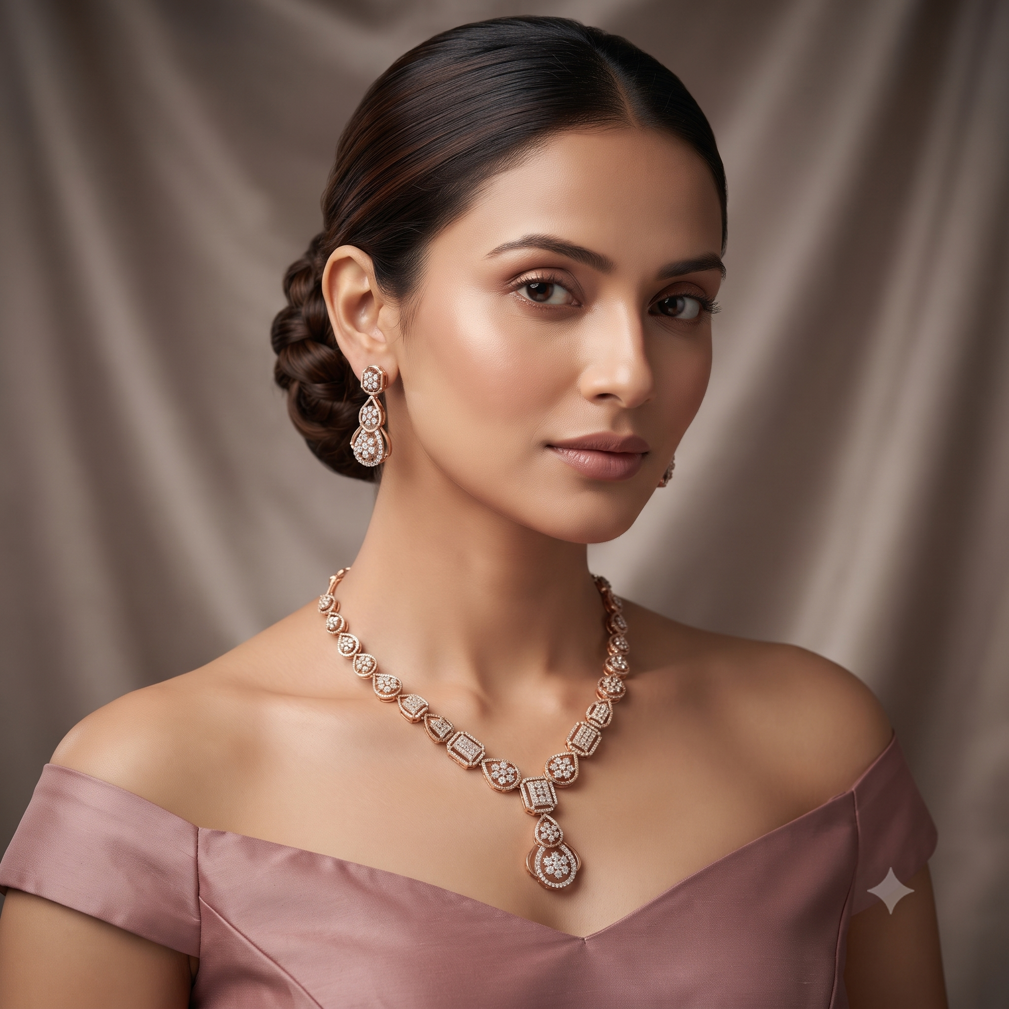 Aurora Spark Necklace Set